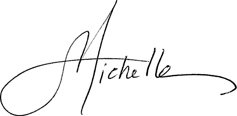 Michelle Marquez Signature